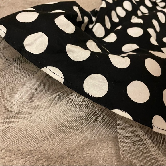 Classic B+W size 6 vintage style dress - Picture 3 of 4